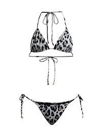Leopard String Bikini