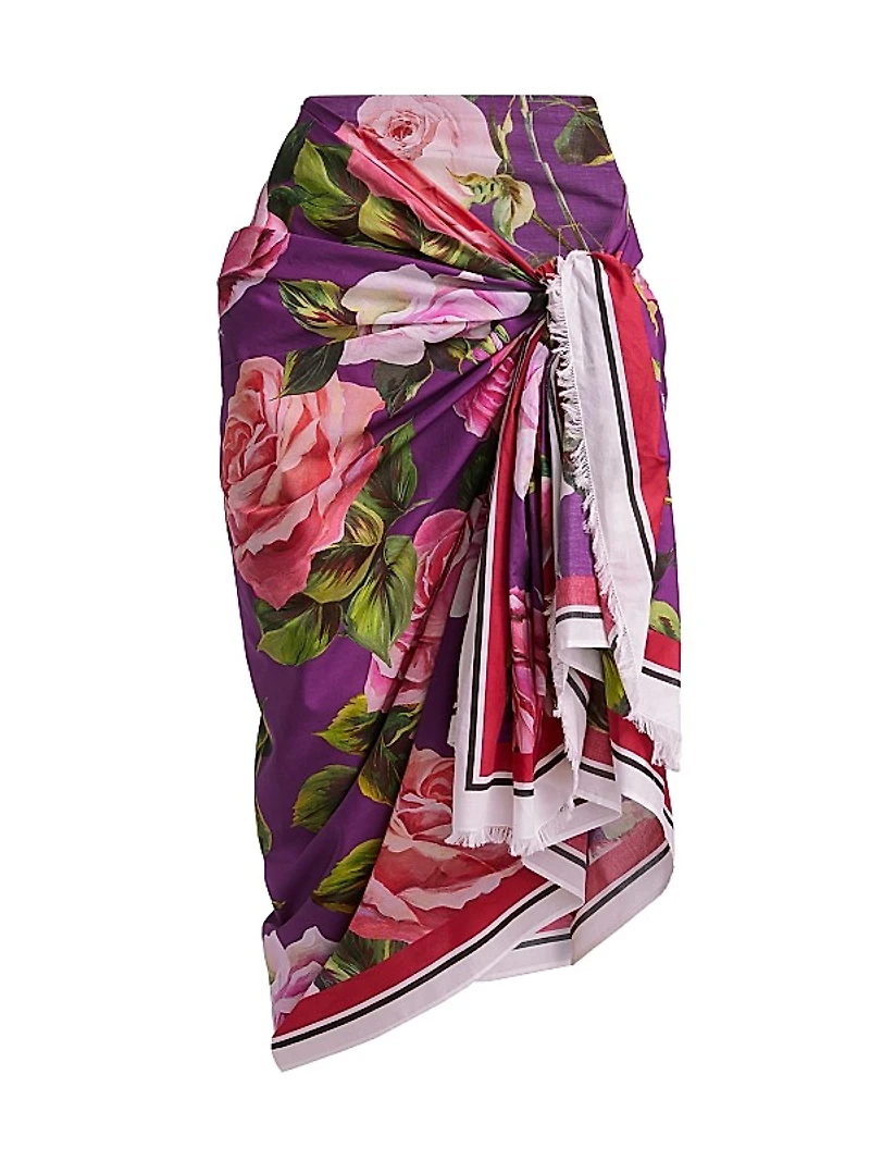 Floral Cotton Sarong