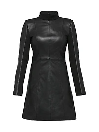 The Upcycled Leather Dress