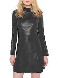 The Upcycled Leather Dress