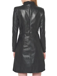 The Upcycled Leather Dress