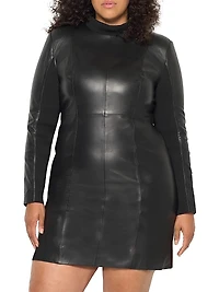 The Upcycled Leather Dress