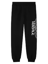 Medusa On Chain Print Jogger Sweatpants