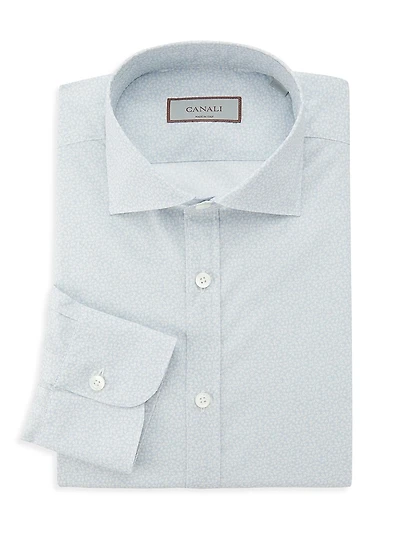 Micro Floral Modern-Fit Shirt