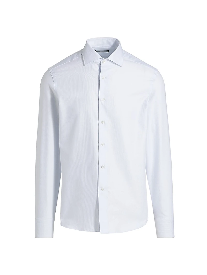 Textured Cotton Modern-Fit Shirt