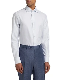 Textured Cotton Modern-Fit Shirt