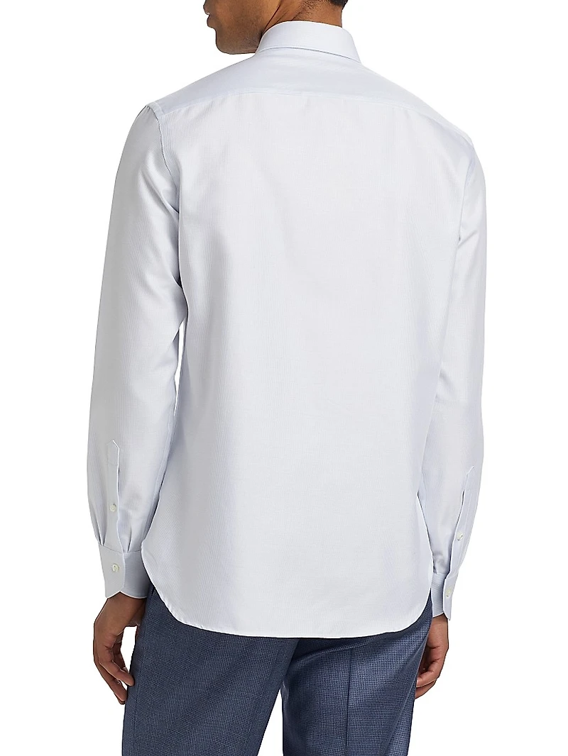 Textured Cotton Modern-Fit Shirt