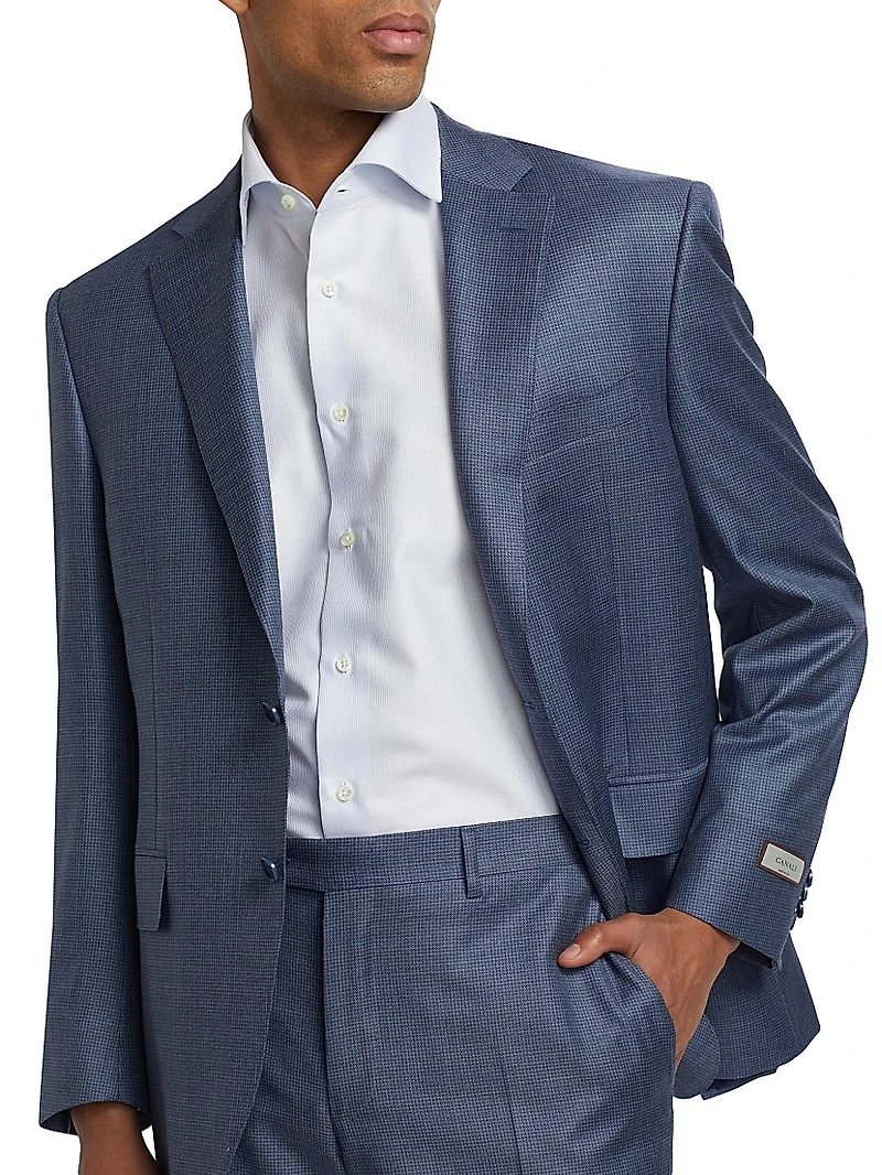 Textured Cotton Modern-Fit Shirt