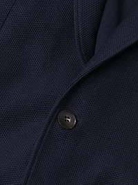 Textured Jersey Wool Jacket