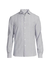 Seersucker Sport Shirt