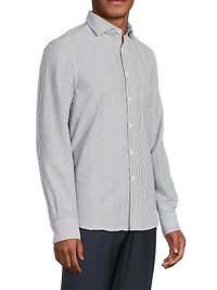 Seersucker Sport Shirt