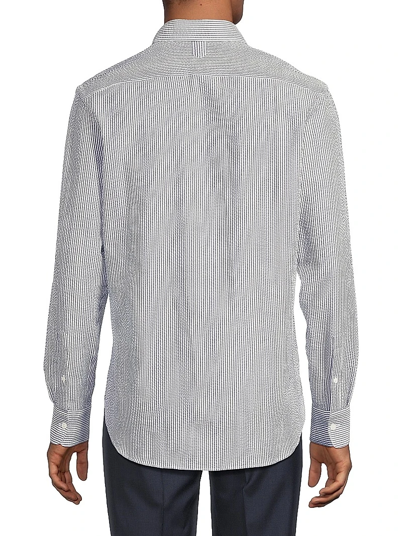 Seersucker Sport Shirt