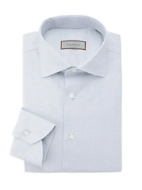 Gingham Modern-Fit Cotton Shirt