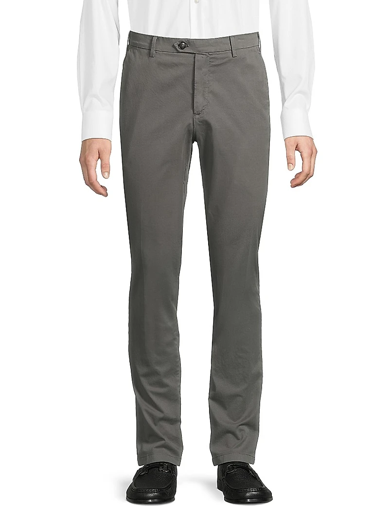 Garment-Dyed Comfort Chino Pants