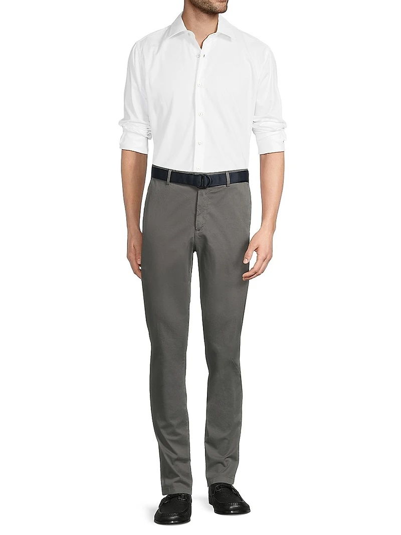 Garment-Dyed Comfort Chino Pants