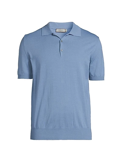 Basic Cotton Polo Shirt