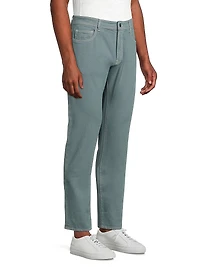 Washed Modern-Fit Slim-Straight Jeans