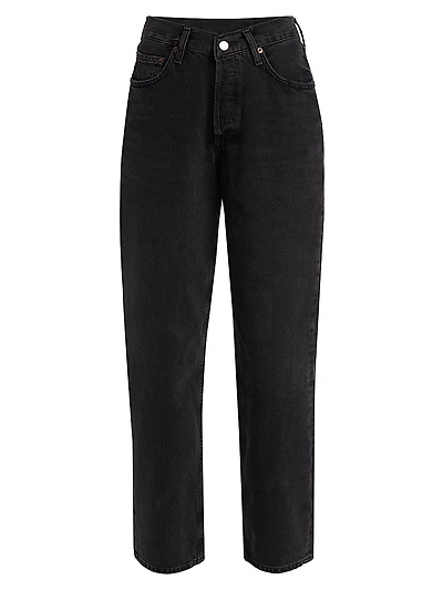 Baggy Straight-Leg Jeans