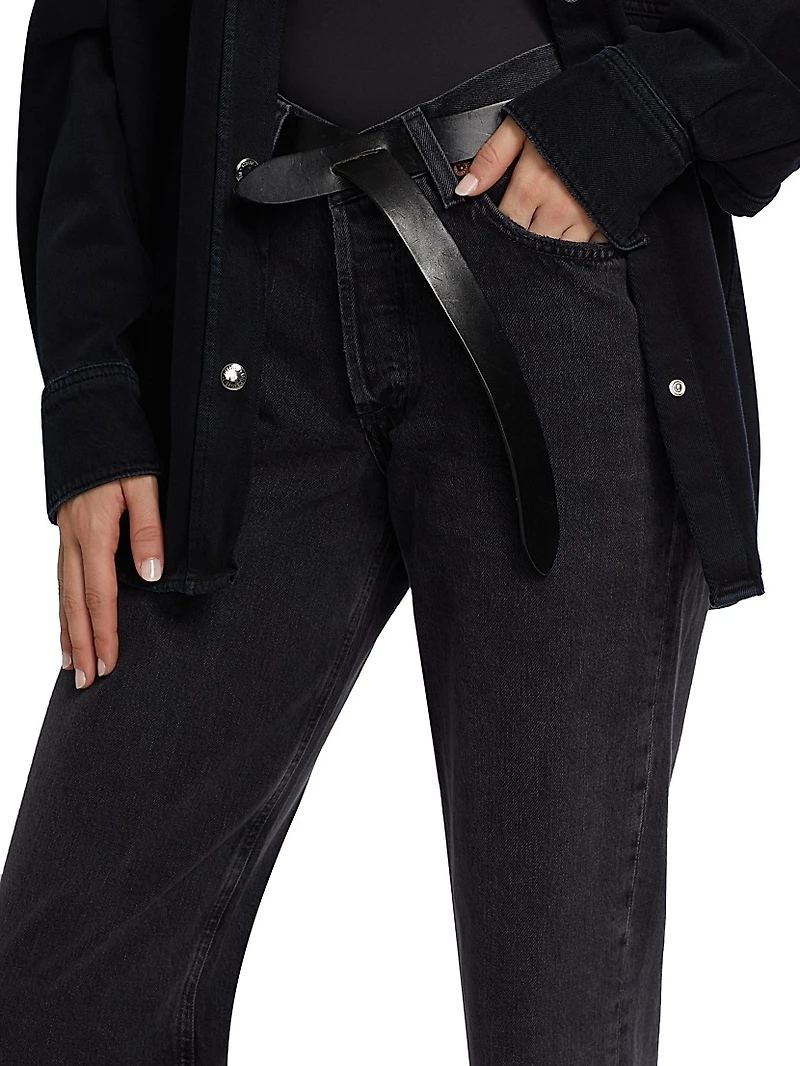 Baggy Straight-Leg Jeans