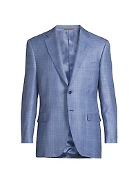 Scratch Wool-Silk-Linen Sportcoat