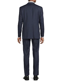 Microcheck Classic-Fit Wool Suit