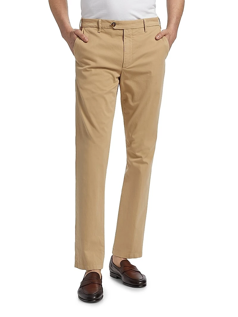 Chino Stretch-Cotton Pants