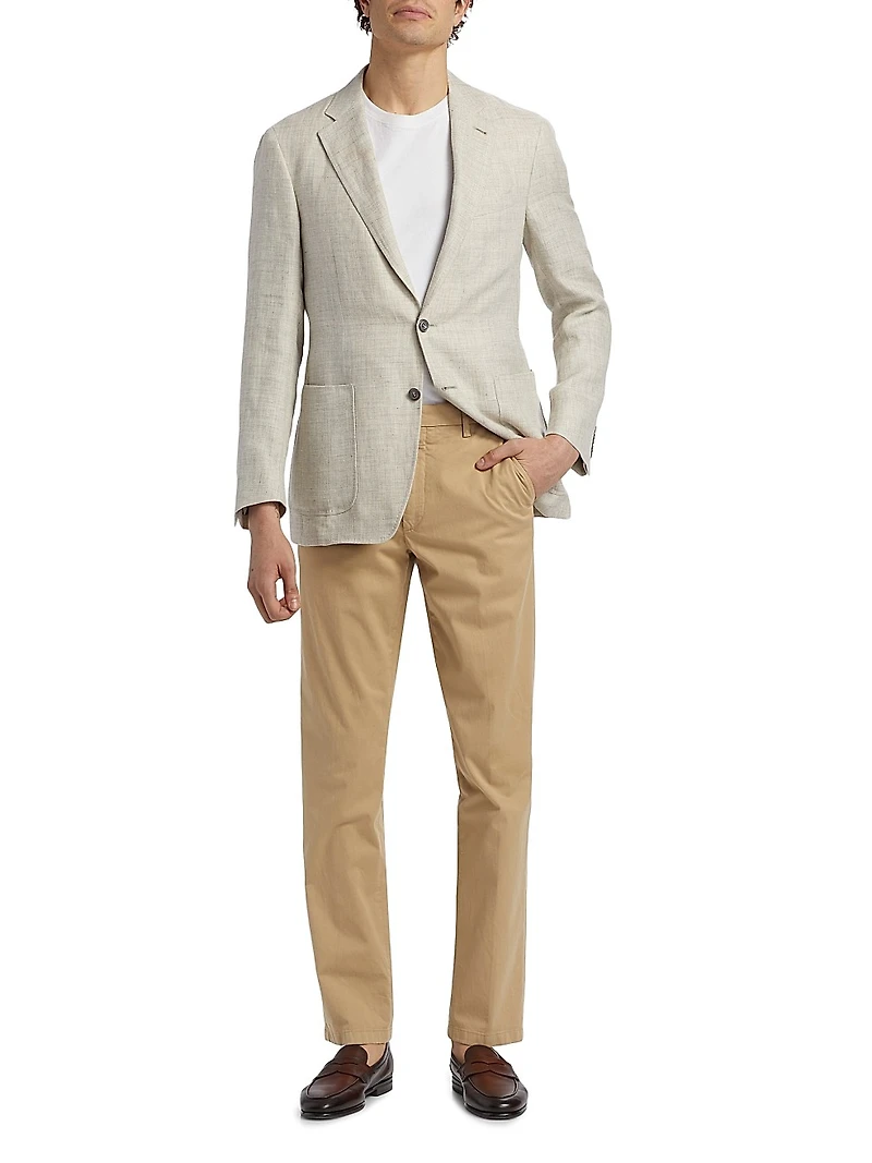 Chino Stretch-Cotton Pants