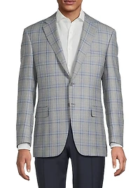 Plaid Wool Sportcoat