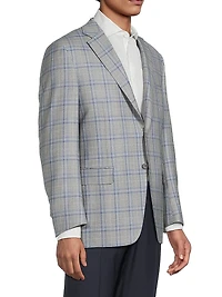 Plaid Wool Sportcoat