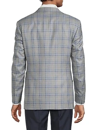 Plaid Wool Sportcoat