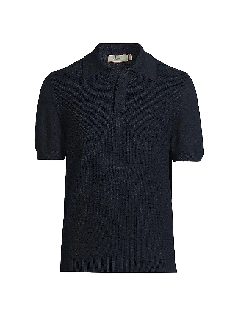 Knit Polo Shirt