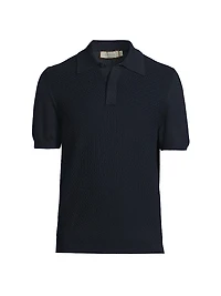 Knit Polo Shirt