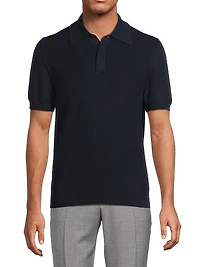 Knit Polo Shirt