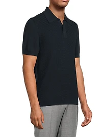 Knit Polo Shirt