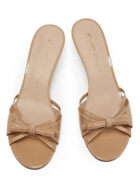Felicity 50MM Leather Slide Sandals