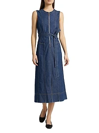 Marci Denim Midi-Dress