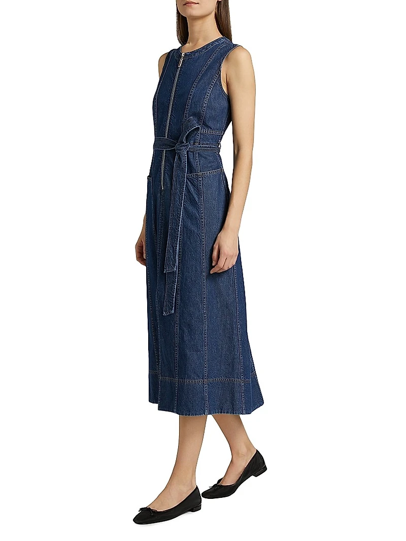 Marci Denim Midi-Dress