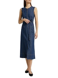 Marci Denim Midi-Dress