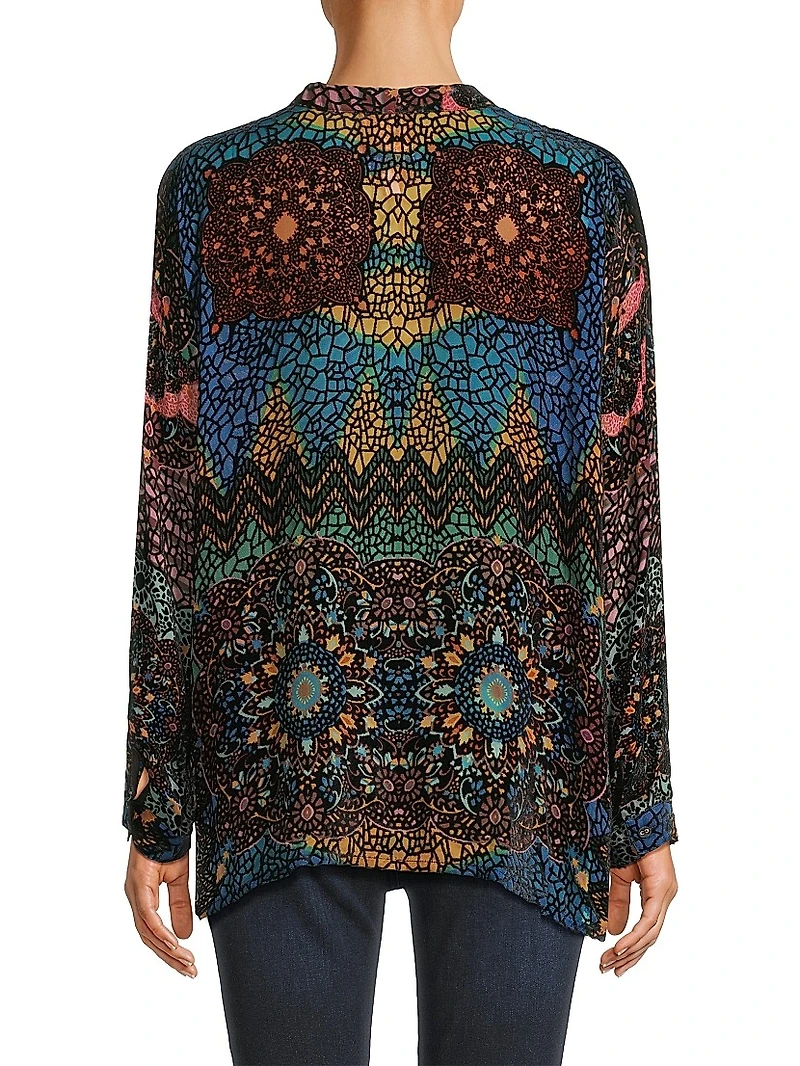 The Audrey Oversized Floral Blouse