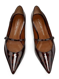 Emilia Tortoiseshell Leather Flats