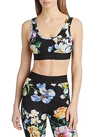 Floral Sports Bra