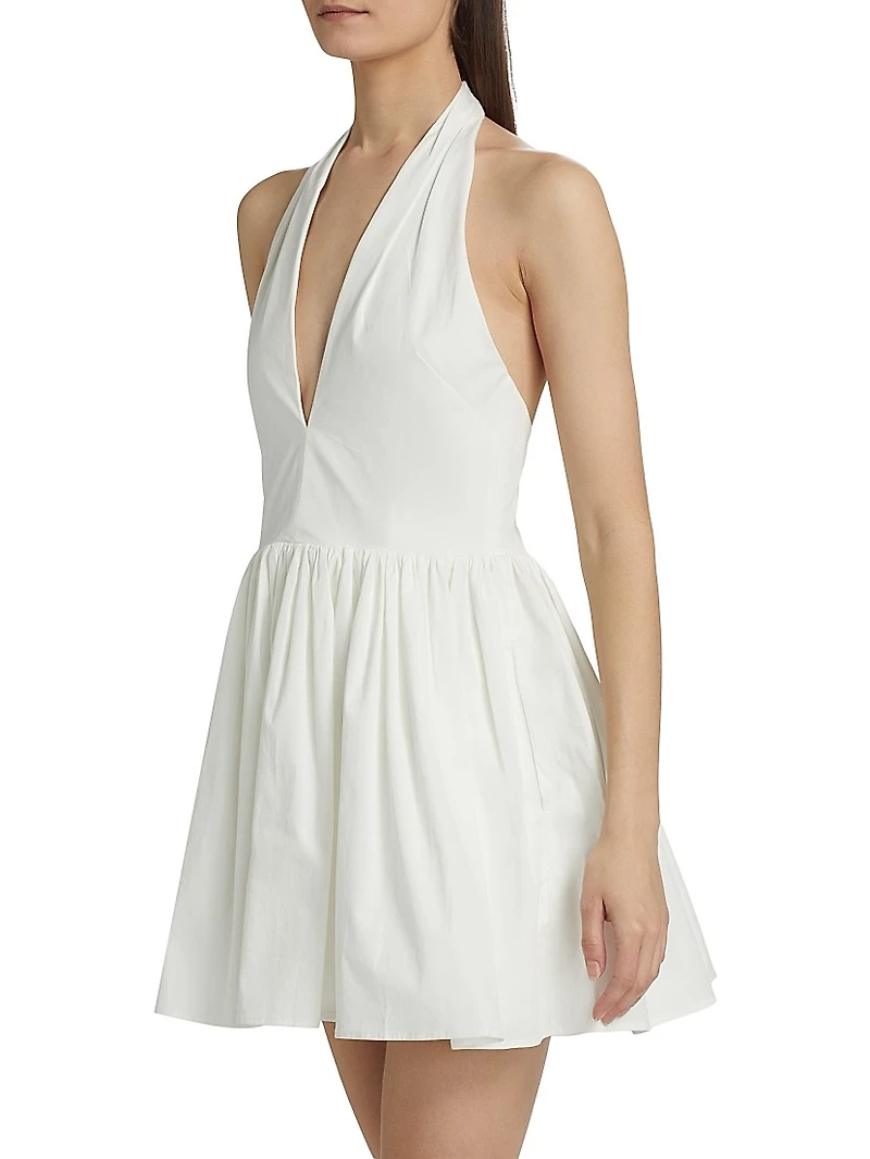 Zenobia Halterneck Minidress