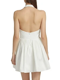 Zenobia Halterneck Minidress
