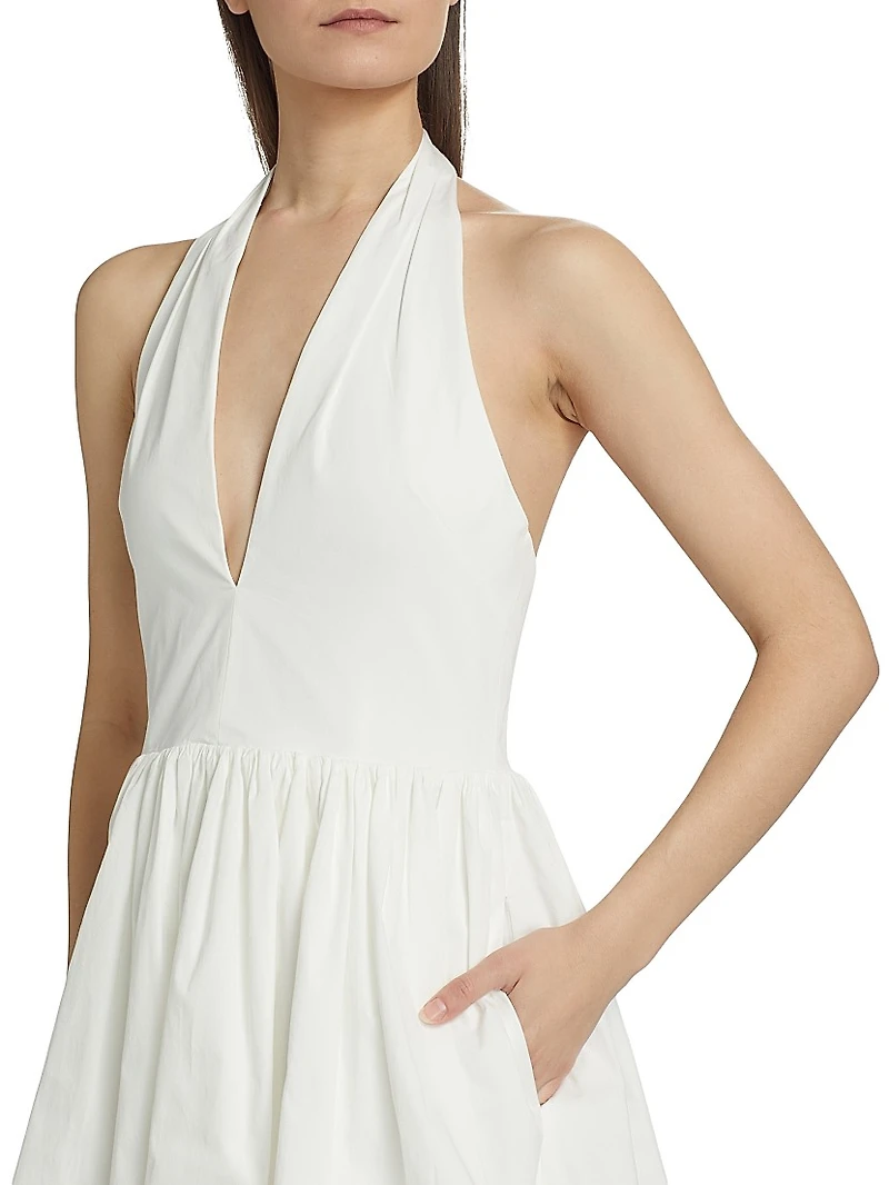 Zenobia Halterneck Minidress