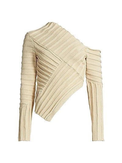Jaidan Knit Asymmetric Top
