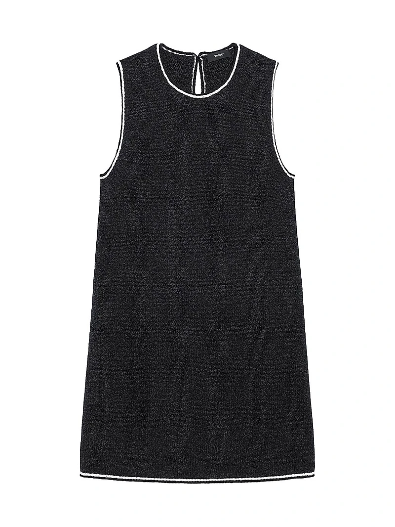 Felted Tweed Sheath Dress