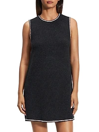 Felted Tweed Sheath Dress