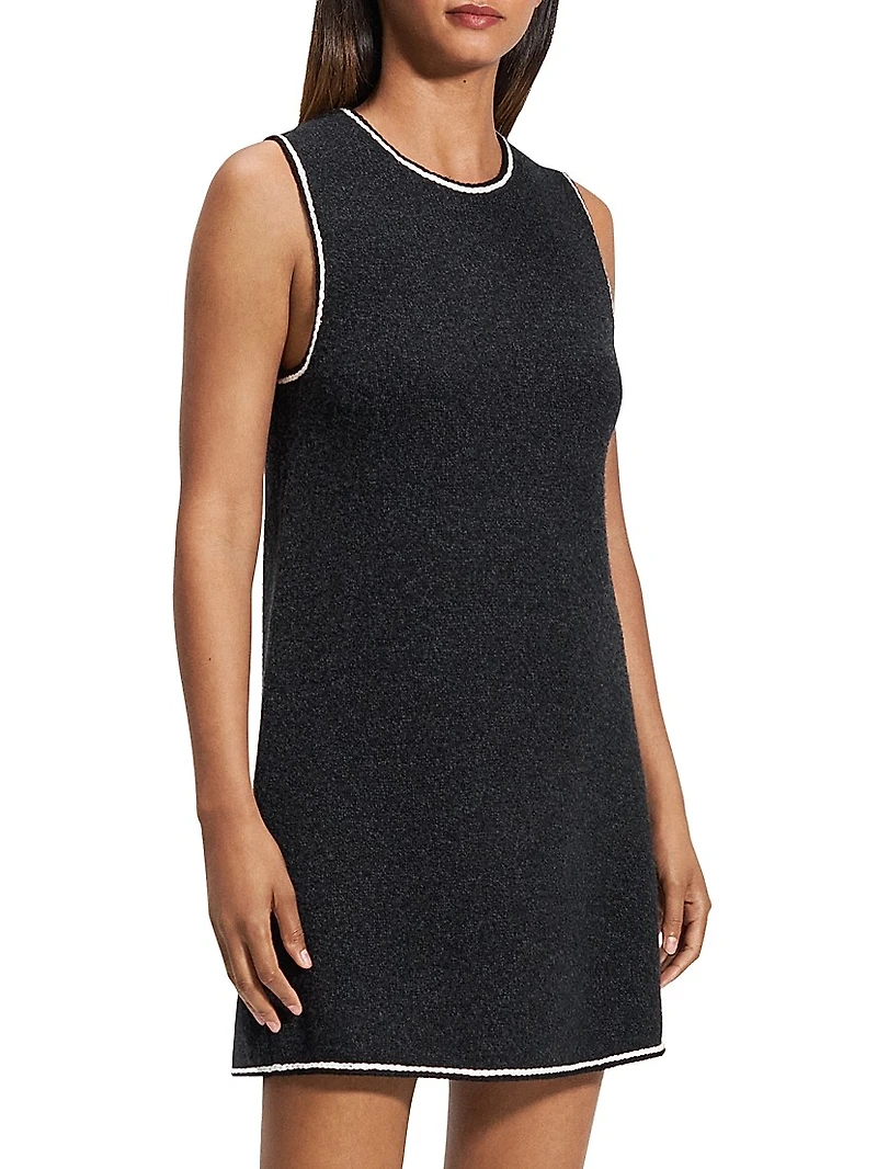 Felted Tweed Sheath Dress