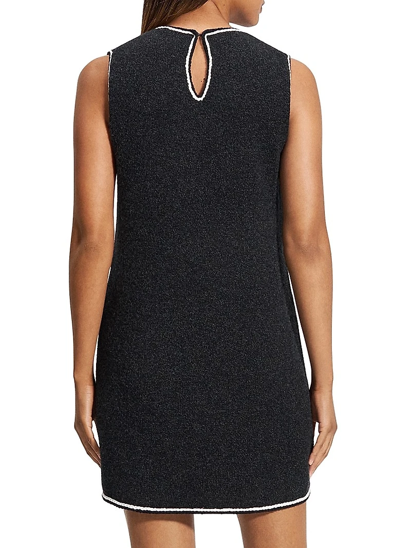 Felted Tweed Sheath Dress