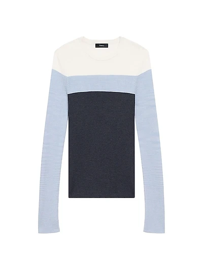 Mirzi Striped Rib-Knit Shirt